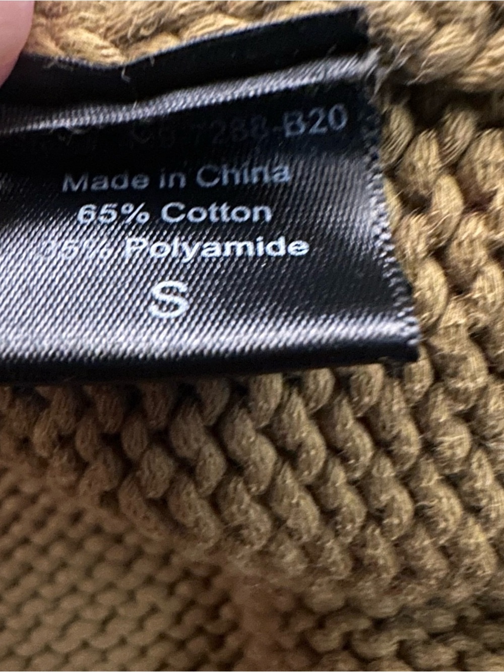 Jenni Kayne Olive Green Knit Crewneck Sweater fisherman size small heavy knit - Picture 7 of 9